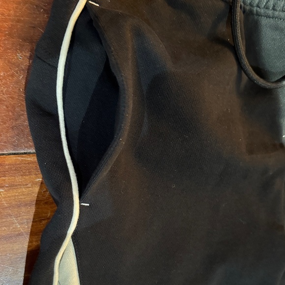 Next Direct Black and Cream Kids Joggers - Picture 7 of 9